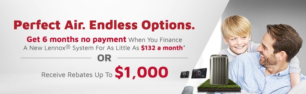 Lennox Rebates & Financing Options at Mighty Duct Heating & Cooling LLC