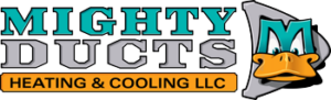 The Mighty Ducts Heating & Cooling LLC Logo